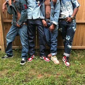 Assorted denim